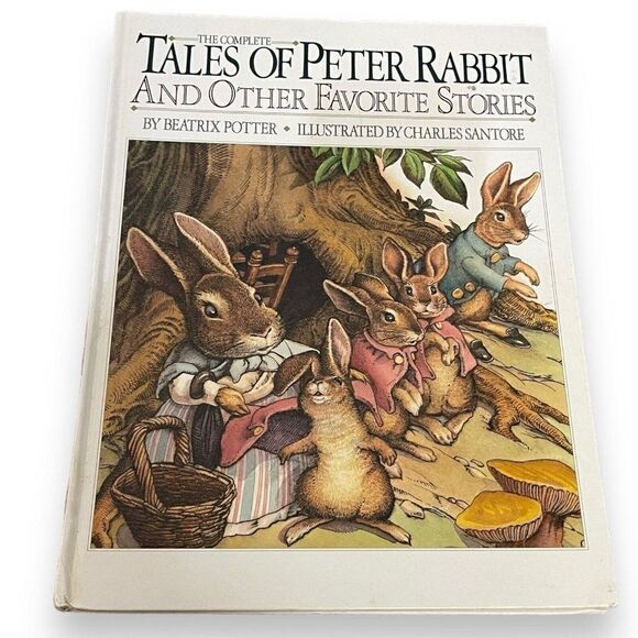 The Complete Tales Of Peter Rabbit And Other Favorite Stories Beatrix Potter VTG - Picture 1 of 7
